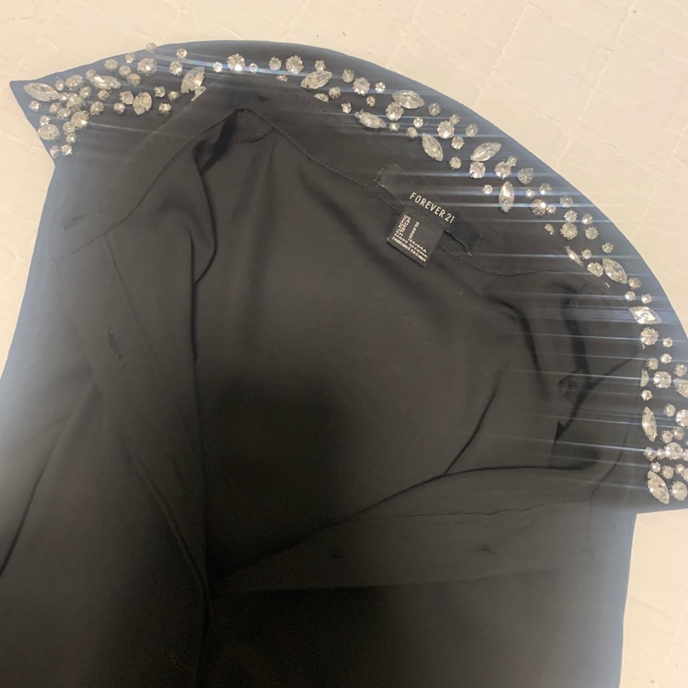 Forever 21 Size S Romper Black